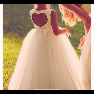 David’s bridal flower girl dress